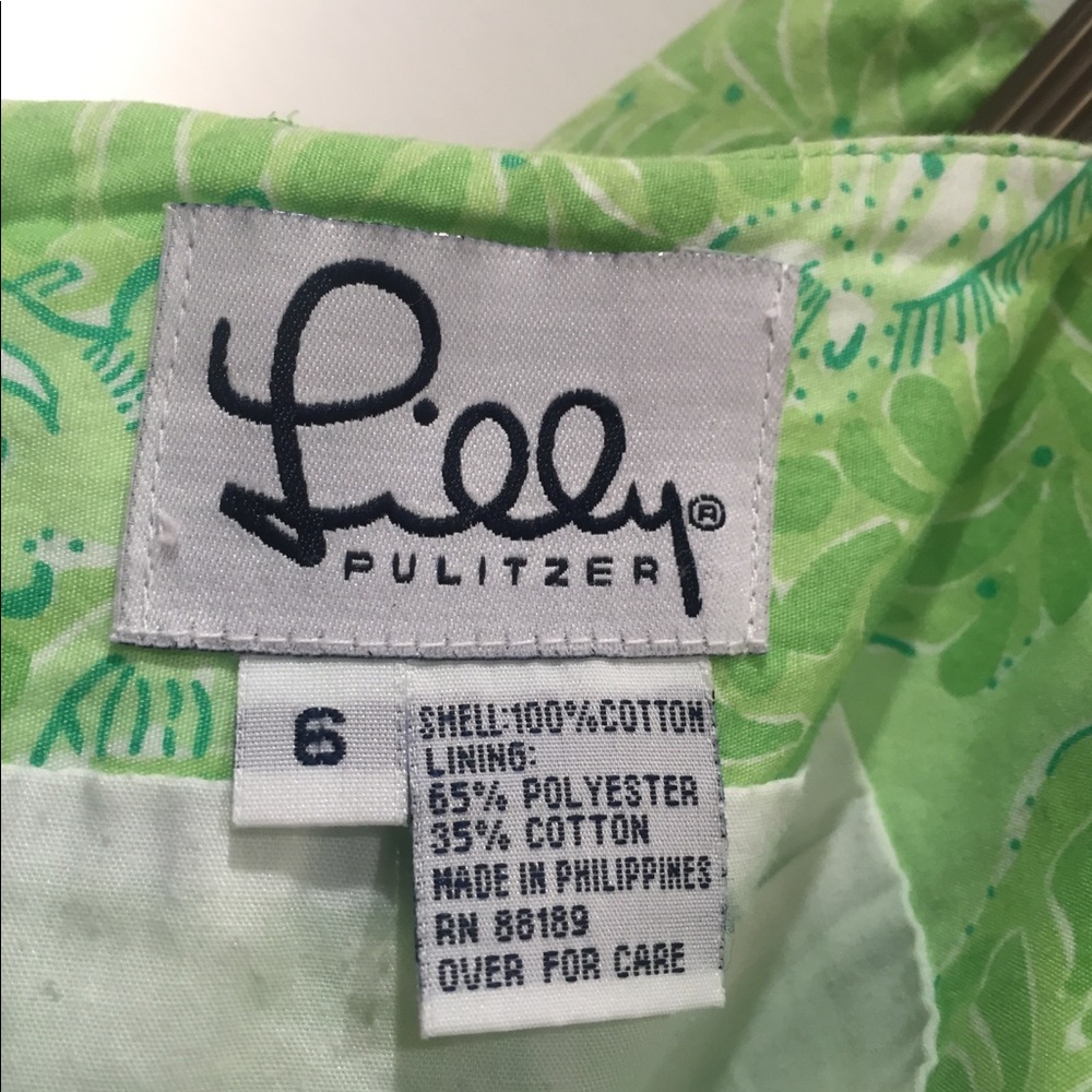 Lilly Pulitzer Pencil Skirt. Size 6 - fits Sz 2